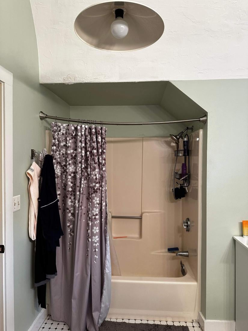 before and after of bathroom remodel in mashpee